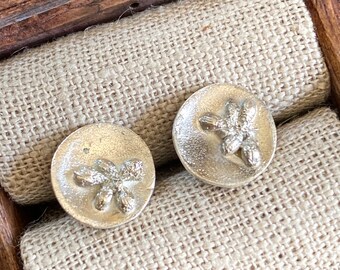 Sterling Silver Olive Bud Stud Earrings: Botanical Jewelry