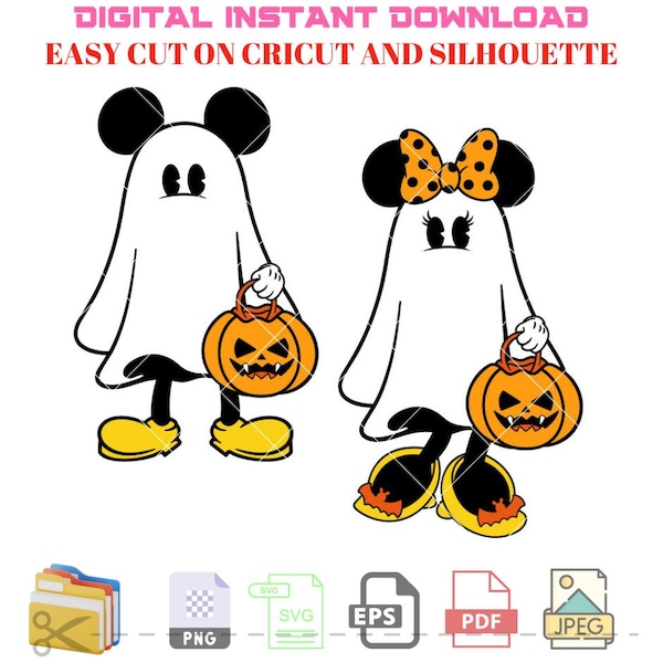 Halloween Minnie Svg - Etsy