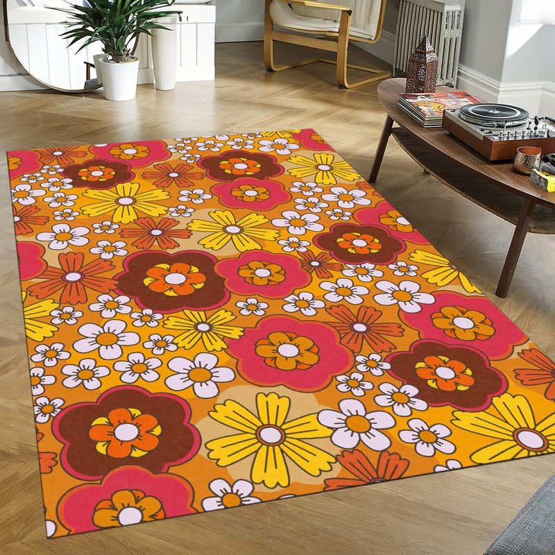 1960s Rug - Etsy