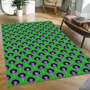 Overlook Carpet: The Shining Inspired Rug (Colorful, Machine Washable)