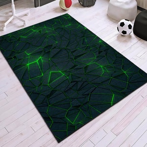 Gaming Room Rug, Gamer Style Rug, Personalized Gift Rug, Computer Gift Rug, Geeky Rug, Retro Games, Computer Room Rug, Home Programmer Gift