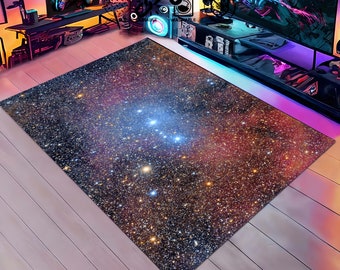 50×225 \"The Milky way” ViNTAGE RUG Amazon.com: Ocervd Bright Rays and Stars Shine in The Milky Way
