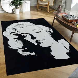 Marilyn Monroe Rug - Etsy