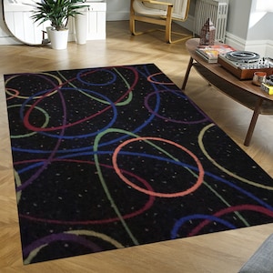 Arcade Rug, Arcade Room Decor, Arcade Room Rug, Arcade Decor, Arcade Carpet, Arcade Bar Rug, Bowling Alley Carpet, Gamer Rug