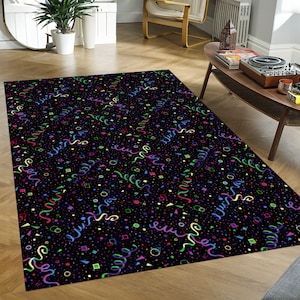 Arcade Rug, Arcade Room Rug, Arcade Decor, Arcade Carpet, Arcade Room Decor, Arcade Bar Rug, Bowling Alley Carpet, Gamer Rug
