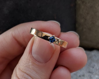 Sapphire Engagement Ring