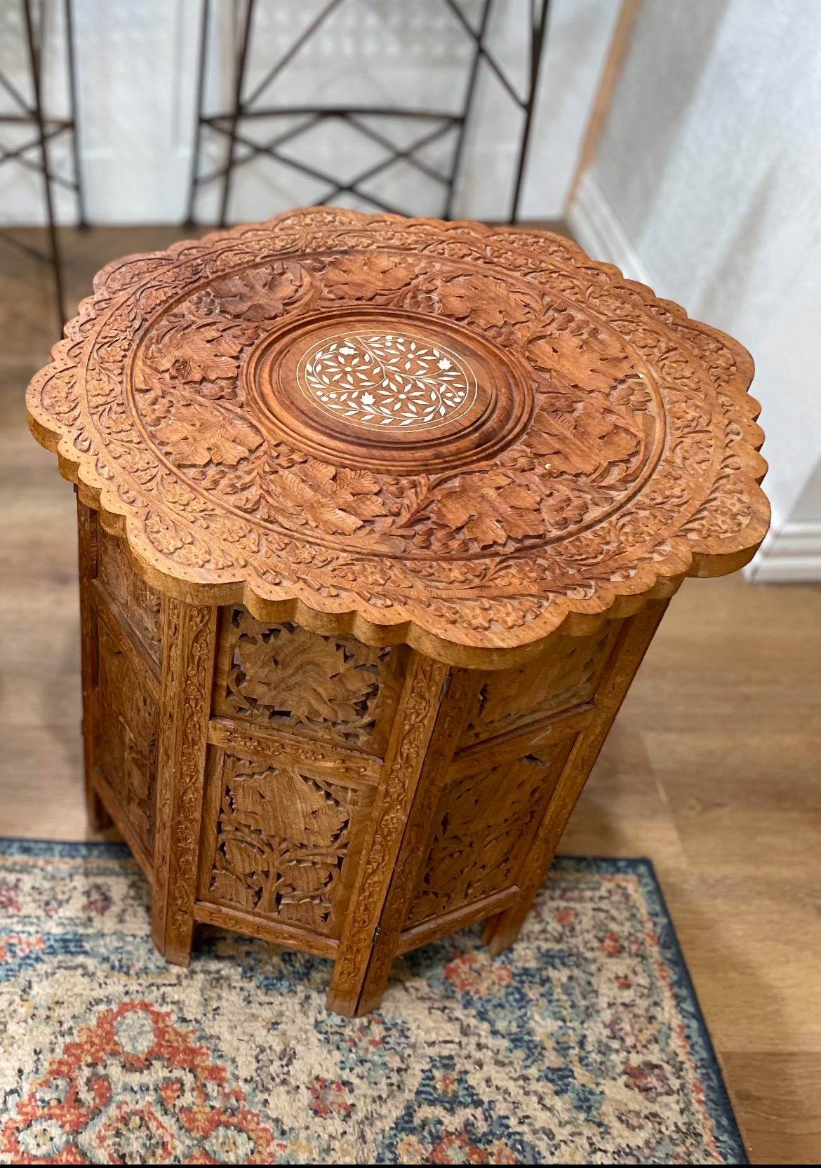 アンテティーク★棚★五角形コンソール★引き出し★インエドネシア風 Indonesia Style Console | Home Sweet Home