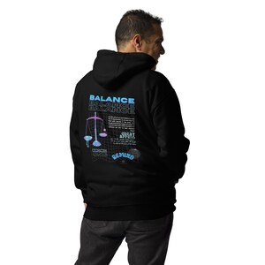 Balance - Statement Hoodie with Meaning Islam Muslim Religion Quran
