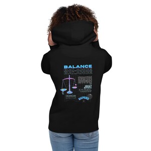 Balance - Statement Hoodie with Meaning Islam Muslim Religion Quran