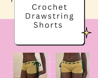 Easy Beginners Crochet summer shorts pattern