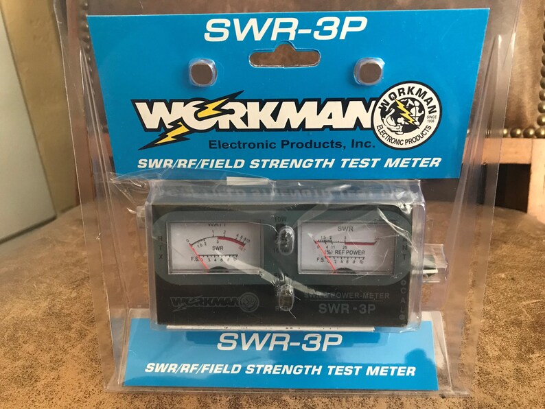 Workman Swr Rf Test Meter Field Strength CB Radio Antenna Dual 100 Watt ...