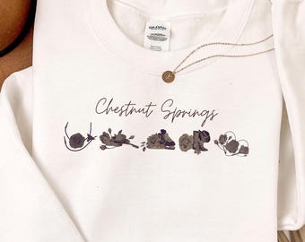 Cozy Chestnut Springs Crewneck | Choose Your Favorite Color! | Bookish Merch | Unisex