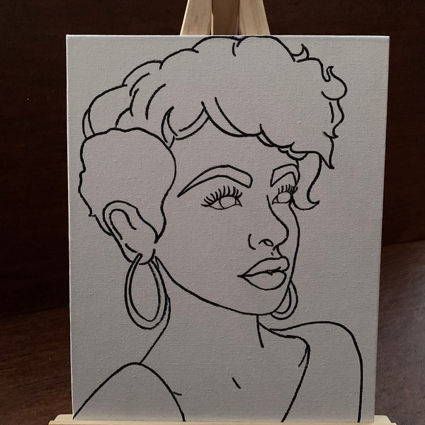 Pre Drawn Canvas in Bulk for Painting Party Etsy