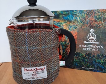 Harris Tweed Cafetiere/French Press Cosy - Assorted Plaids