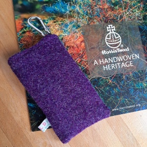 Harris Tweed Pooch Pouch various colours image 2