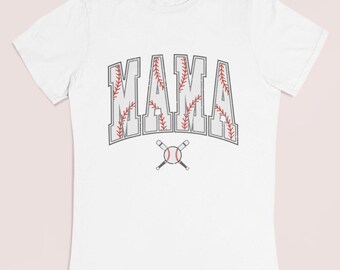 Baseball Mama Gildan T-Shirt, Mother's Day Gift