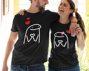 Funny Meme Flork Couple T-Shirt, Valentine's Day Gift