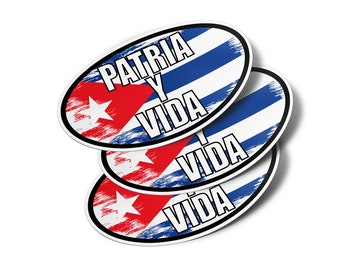 Cuban Coat Of Arms Sticker - 3.55x4 Inch Die-Cut Vinyl Decal