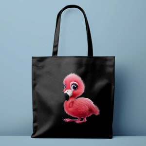 Cute Baby Flamingo Clipart, Baby Bird Illustration, PNG Digital ...