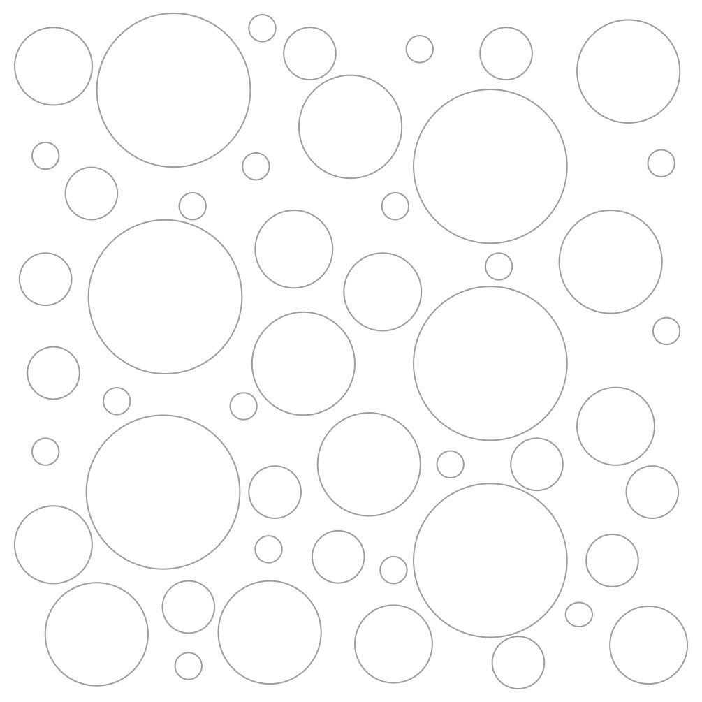 Set of 100 WHITE Vinyl Polka Dot Wall Decals Circles Etsy