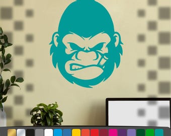 Stickers, Sticker, decorative sticker, pc sticker, funny stickers, monkey, monkey stickers, Music car sticker