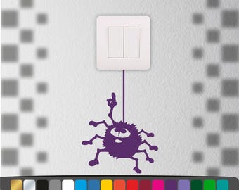 stickers interrupteur , interrupteur, autocollants, stickers, stickers mur, interrupteur autocollant, idée cadeau, autocollants Mureaux