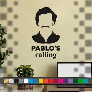 Autocollant de Pablo Escobar, voitures, murs, motos, Stickers drôle pour intérieur et extérieur en vinyle découpé de Pablo Escobar, Adhésive