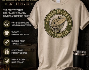 Bearded Dragon Dad EST Forever
