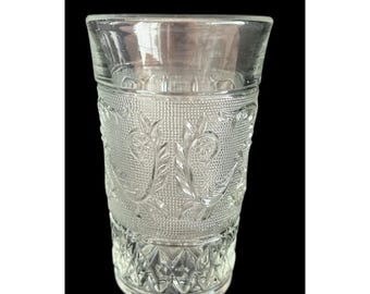 Gobelet VTG DUNCAN & MILLER en verre transparent 12 oz 3 po. D x 5 po. H