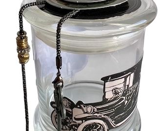 Vintage Mid-century (or Earlier) Comoy's of London / Italy Ceramic Tobacco  Humidor Jar – Old-timey Cars – Estate Piece