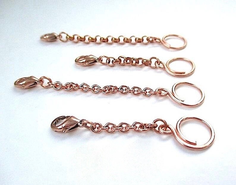 Craft Supplies & Tools Chains Leatherworking Lengthen Necklace Jewelry