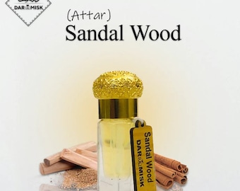 Premium Sandalwood Attar Perfume Oil, 12ml