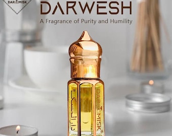 Aceite de perfume Darwesh Premium Attar / Fragancia oriental (12 ml)