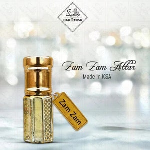 12ml ZAM-ZAM Perfume Oil Inspired by Holy Water (Saudi Imported)