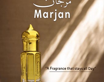 12ml Pure Marjaan Perfume Attar Oil