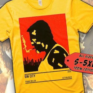 SIN CITY frank miller movie Tシャツ　XL 90s 90年代 フランクミラー シンシティ 黒 ブラック 半袖 アメリカ製