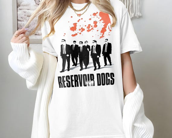 Reservoir Dogs V4 T Shirt Movie Poster Print Natural Color Shirt
