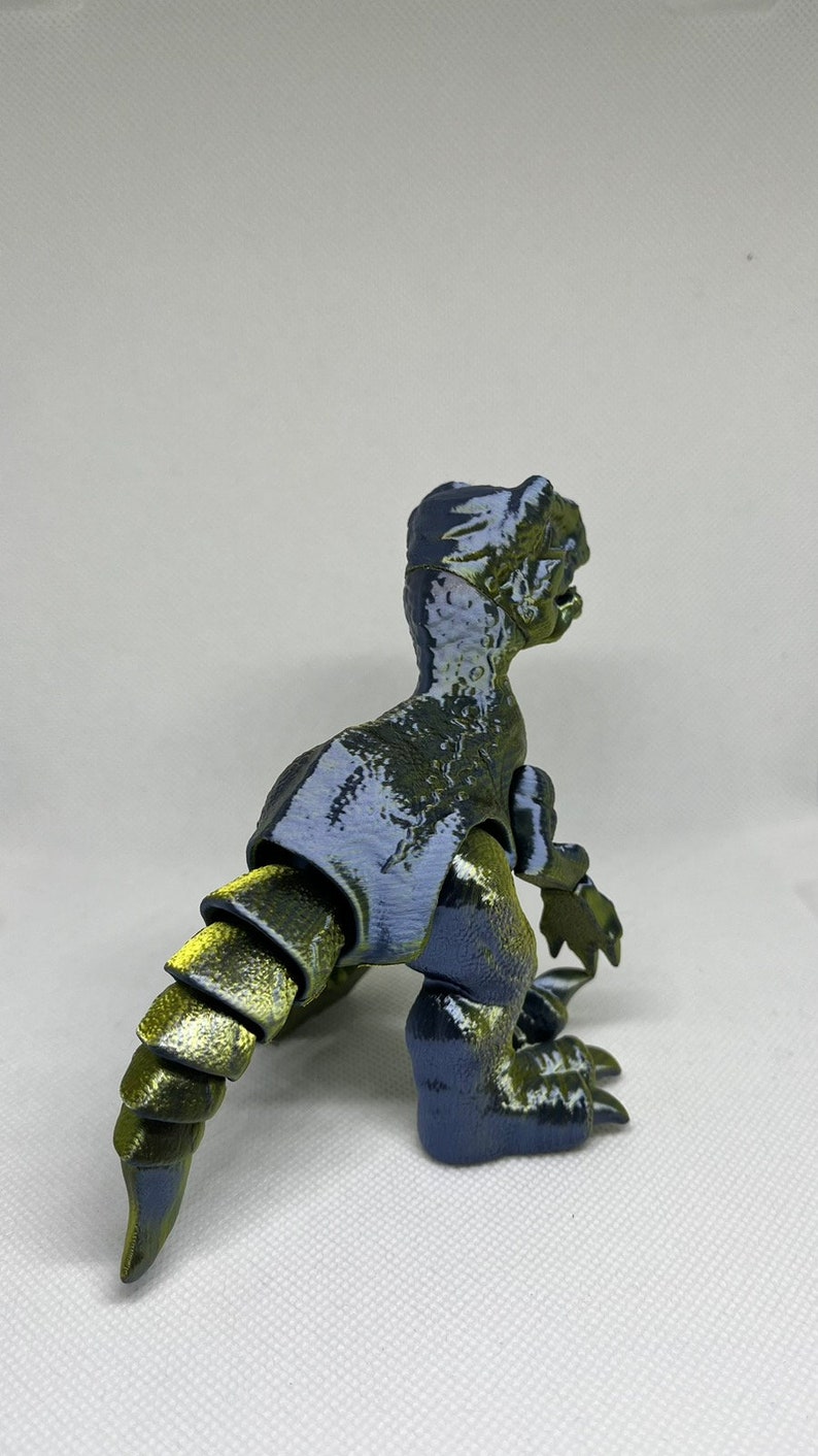 Plastic Raptors 3D Printed PLA Plastic Veloci-raptor Realistic Dinosaur Figurine - Etsy