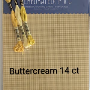 Mill Hill Perforiertes Papier oder PVC, 14/18 Count, Handarbeitspapier