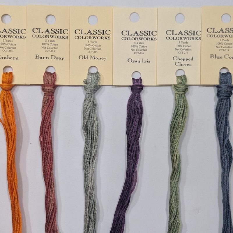 Colour and Cotton Floss - Etsy