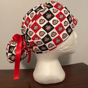 Scrub Cap - The Ohio State University OSU/College Football/College Spirit/Football/Basketbell/Buckeyes/Nurse/Doctor/CRNA