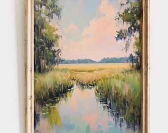 Charleston Prints with Charleston Art Aesthetic Room Decor for Apartment Decor with Nature Wall Art Downloadable Prints Unique Wall Art