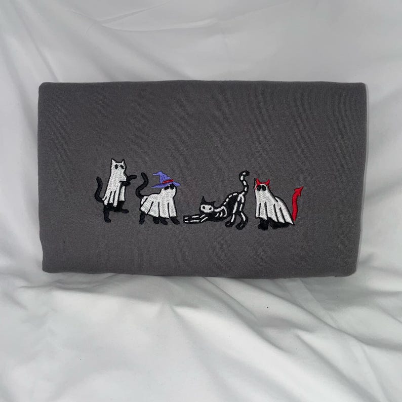 Four Cats in Halloween Customes