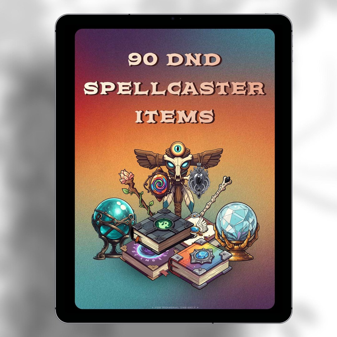 90 DND Spellcasting Items | Transparent PNG | Wizard Spellboks ...