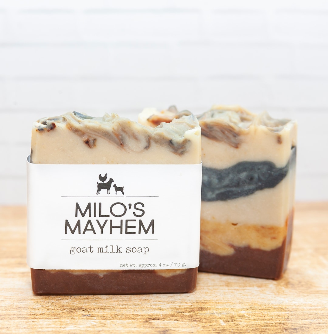 Milo's Mayhem Goats Milk Soap Etsy