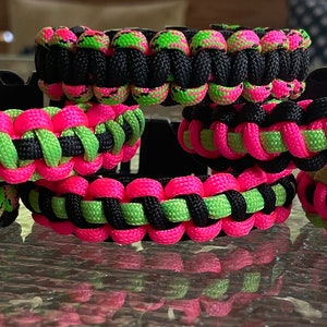 Party Animals (A Savannah Bananas baseball team)  Inspired Paracord Bracelets