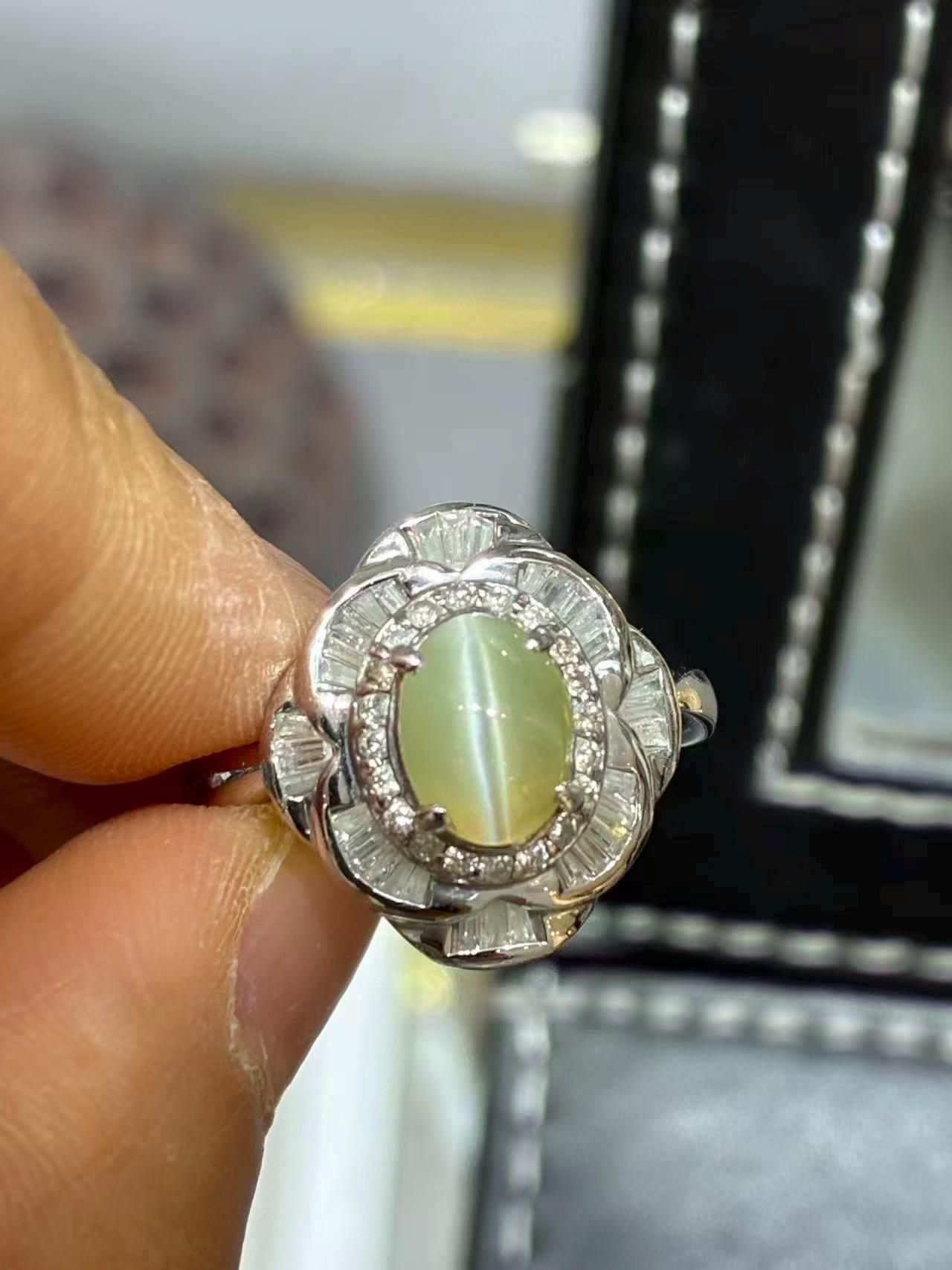 Pt900 Platinum Ring - Etsy