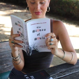 A signed copy of my book, The Stones of Souls!