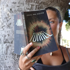 A signed copy of my book, The Tunnel!