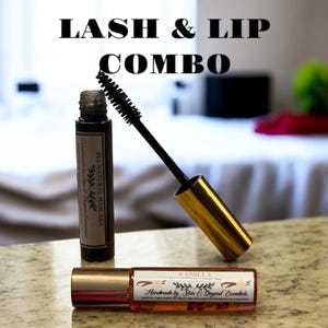 Natural Mascara for Sensitive Eyes | 6 Ingredients | Handmade Clean Beauty | Non-Toxic Minimalist Makeup image 9